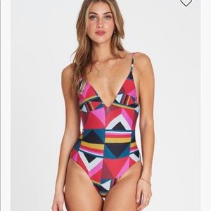 Billabong / NWT Burn Wild One Piece Bathing Suit